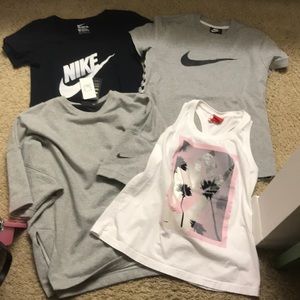Nike medium top bundle 4 tops
